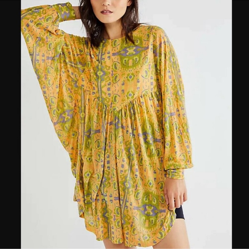 Free People This‎ Is It Tunic Boho Size XS